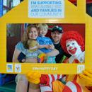 The Brent family with Ronald